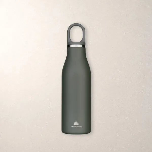 GROENENBERG GROENENBERG Trinkflasche Edelstahl | Thermosflasche 500 o. 750 ml aus recyceltem Edelstahl, Forest, – Produktbild 2 von 4