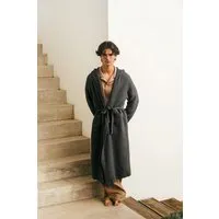 AmourLinen AmourLinen Wabenförmiger Bademantel für Männer – Produktbild 1 von 1
