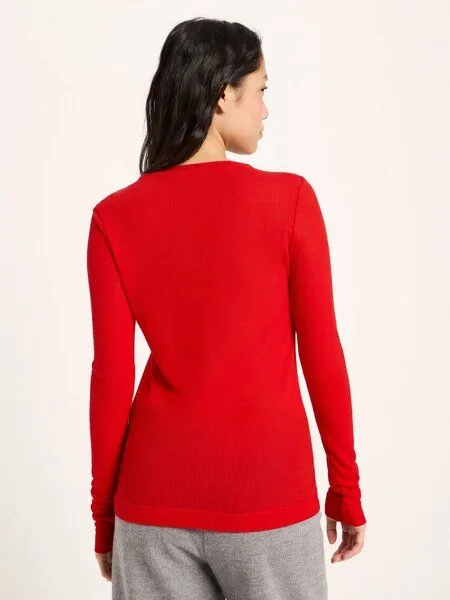 LANIUS LANIUS Langarmshirt, Red, – Produktbild 3 von 4