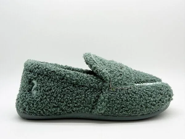 thies thies 1856 ® Rec Teddy Loafer aus rec. Kunstfell, Petrol, – Produktbild 2 von 4