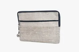 Himal Hemp Laptop Sleeve Hanf mit Recycle-Sari Innenseite 13 14 15 Zoll von Himal Hemp – Produktbild 1 von 1
