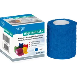 Höga-Pharm HÖGA HAFT Color Fixierb.6 cmx4 m blau 1 St Binden – Produktbild 1 von 1