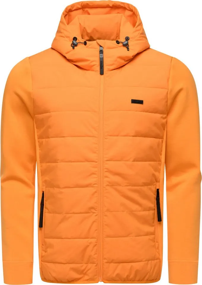 ragwear ragwear Steppjacke Rendy Tech YOUMODO Gesteppte Herren Outdoorjacke mit weichen Ärmeln, Orange, – Produktbild 2 von 5