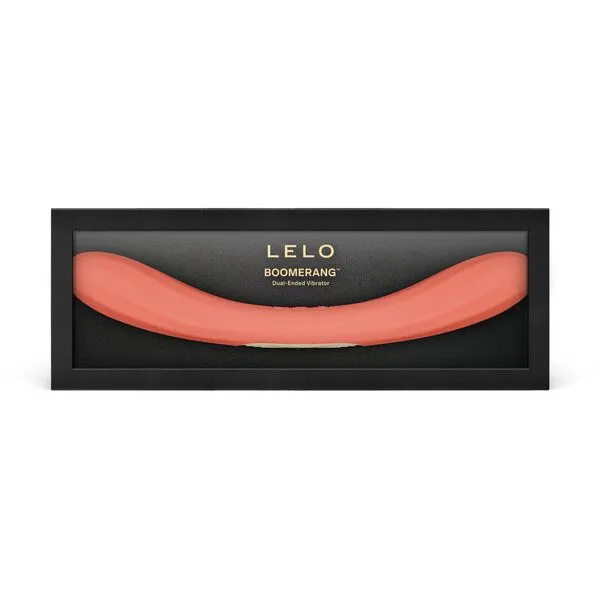 LELO Doppelvibrator - LELO BOOMERANG, Orange, – Produktbild 2 von 4