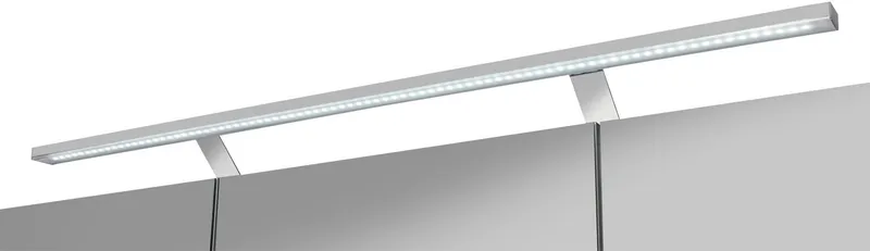 welltime Spiegelschrank Torino, Spiegelschrank, Made in Germany, B: 100 cm Solide Verarbeitung - Dieses Produkt ist in Deutschland gefertigt, Grau, – Produktbild 4 von 5