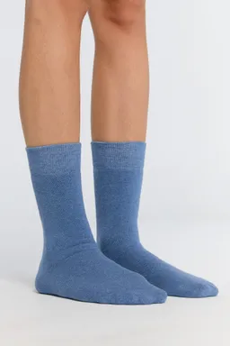 Albero Natur Albero Natur Damen vegan Multipack 6x Frottee-Socken Jeans Melange – Produktbild 1 von 1