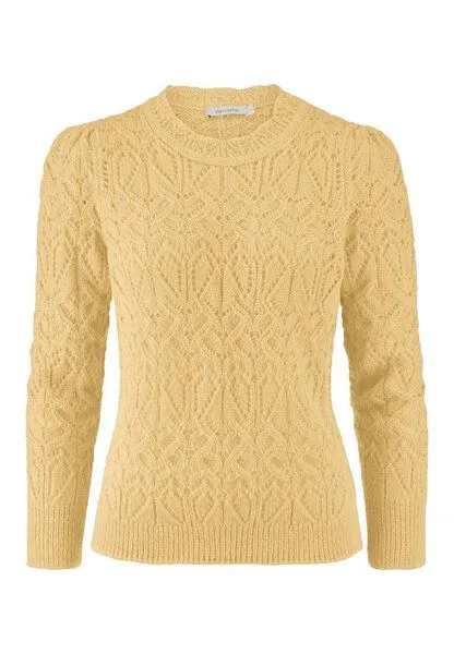 hessnatur hessnatur Pullover Regular aus reinem Alpaka, Jojobagelb, – Produktbild 3 von 4