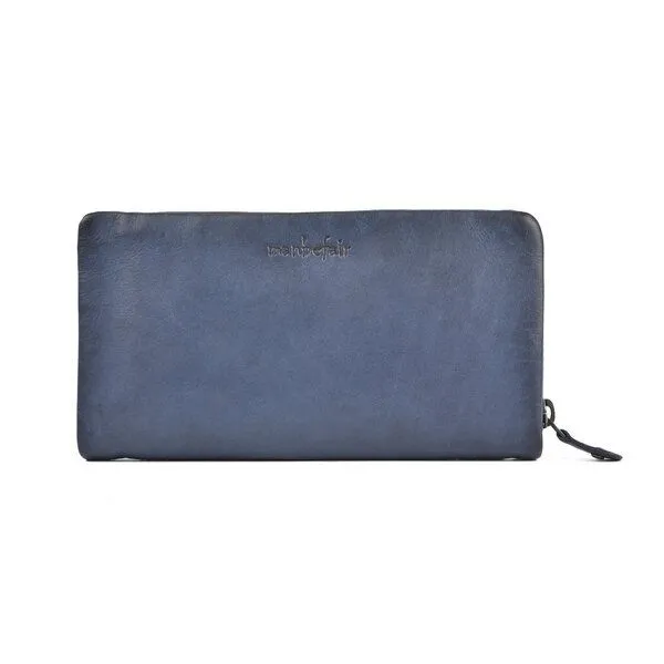 manbefair manbefair Damen Geldbörse Marta, Indigo blau, – Produktbild 1 von 2
