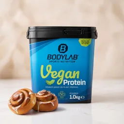 Bodylab24 Vegan Protein - 1000g - Cinnamon Roll – Produktbild 1 von 1