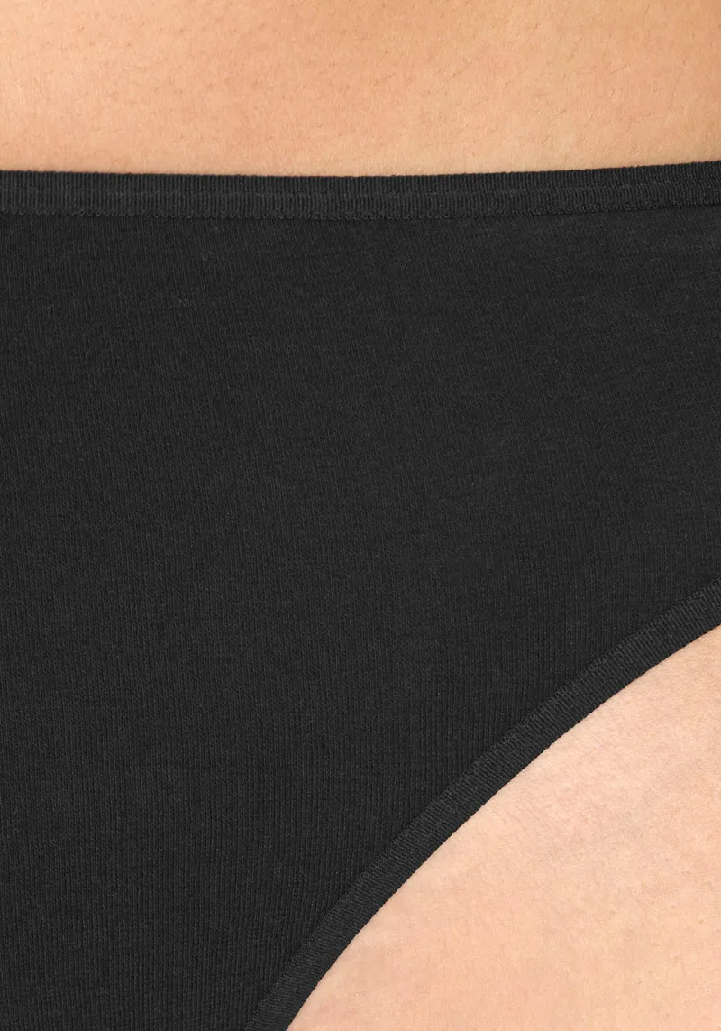 petite fleur by Lascana Bikinislip schwarz, Schwarz, – Produktbild 2 von 3