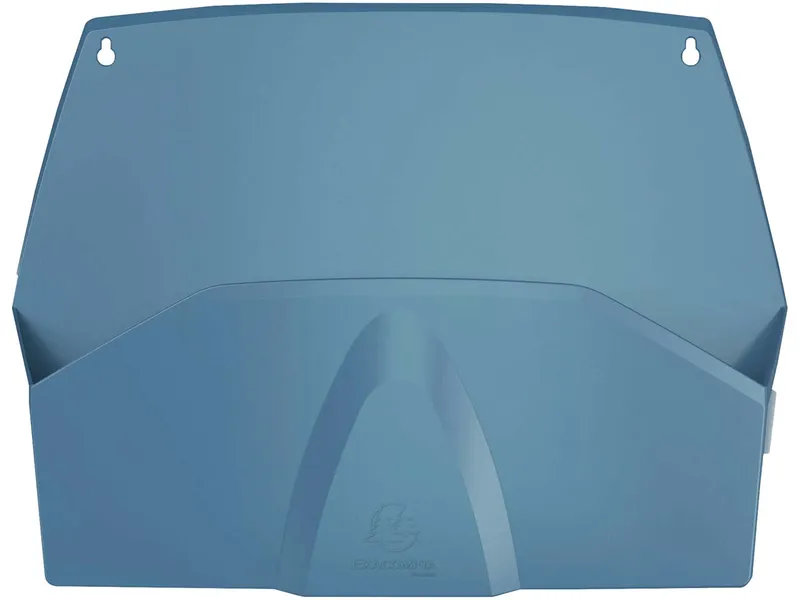 Exacompta Exacompta Wandprospekthalter "AutentiK" horizontal, 1 Fach, 72 x 382 x 289 mm, blau-grau – Produktbild 1 von 1
