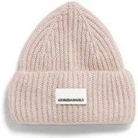 ARMEDANGELS ARMEDANGELS MOHAIR BLEND Unisex Strickmütze aus Mohair-Mix, Honey melange, – Produktbild 1 von 1