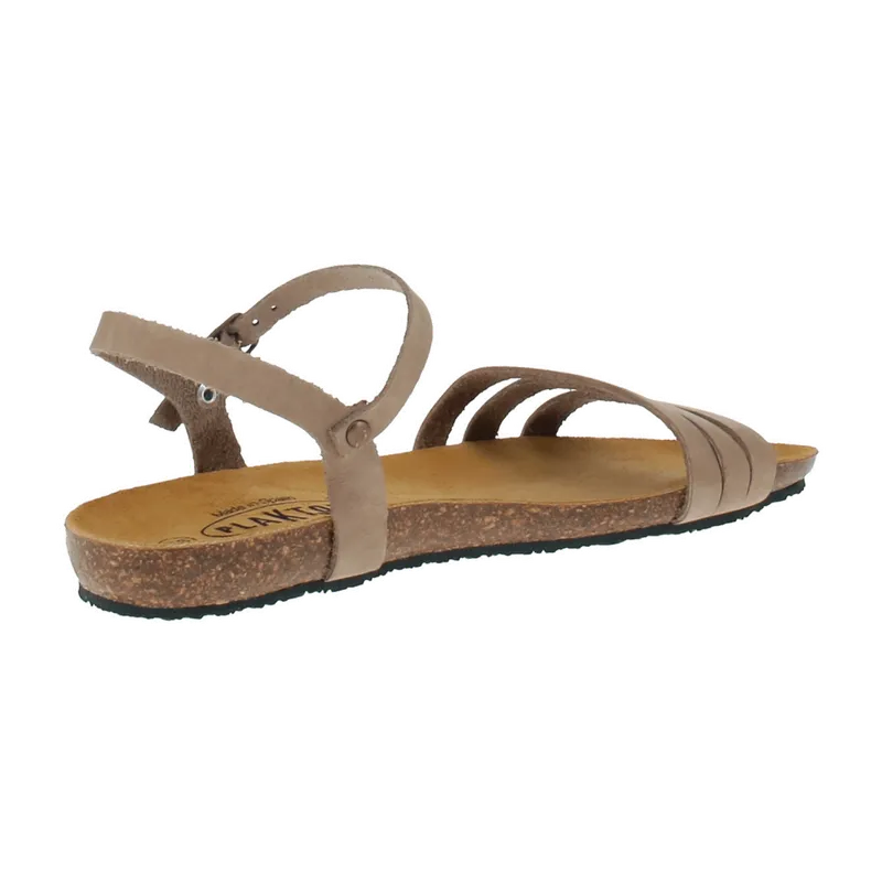 Plakton Plakton 575080 Mam Alou Nobuck - Damen Schuhe Sandaletten - Taupe für Damen, Beige, – Produktbild 2 von 5
