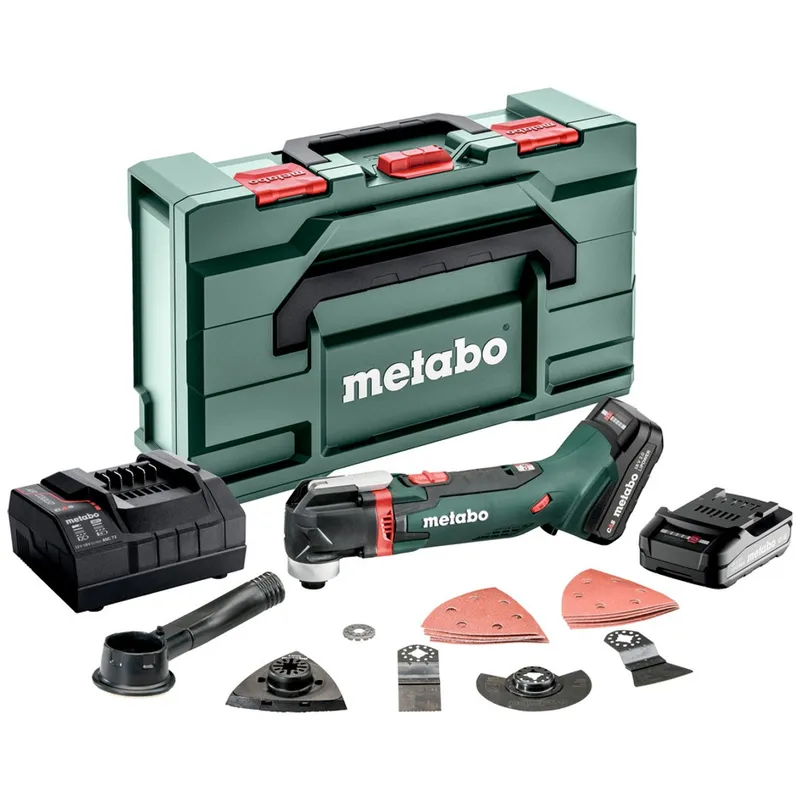 Metabo Metabo Akku-Multitool MT 18 LTX Compact, incl. 2x Akku Li-Power 2 Ah, Ladegerät, Zubehör, metaBOX – Produktbild 1 von 1