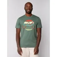 watapparel watapparel T-Shirt Unisex Recumbent Bike, Green bay, – Produktbild 1 von 1