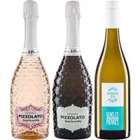 Bio-Weinpaket alkoholfrei "fresh" mit Weißwein, Rosé, Schaumwein, 3 x 0,75 l – Produktbild 1 von 1