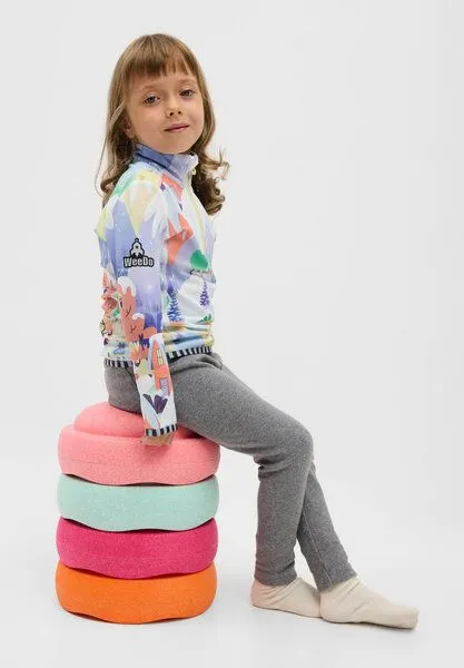 WeeDo WeeDo Langarmshirt „Cosmo Pastelworld“, Pastelworld print, – Produktbild 4 von 4