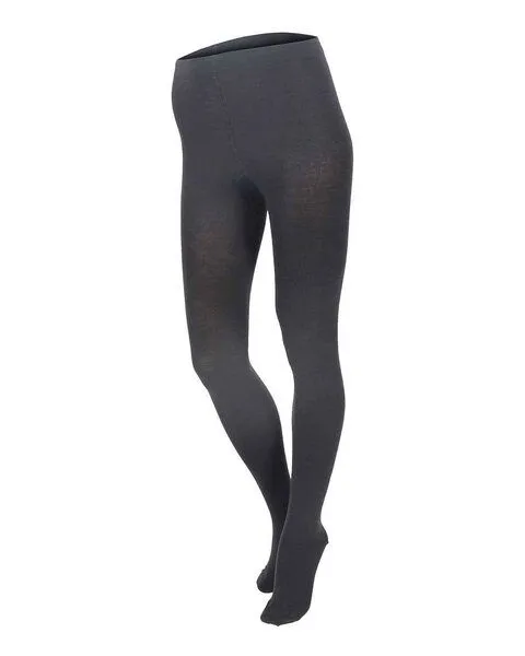 grödo grödo Damen Strumpfhose Schurwolle (kbT) Baumwolle (Bio) mit Elasthan, Anthrazit, – Produktbild 1 von 2