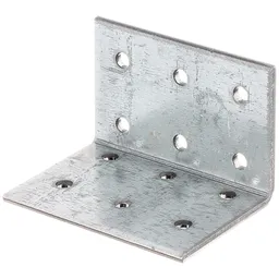 Alberts ALBERTS Lochplattenwinkel, sendzimirverzinkt, TxHxB 40x40x60 mm, PRO – Produktbild 1 von 1