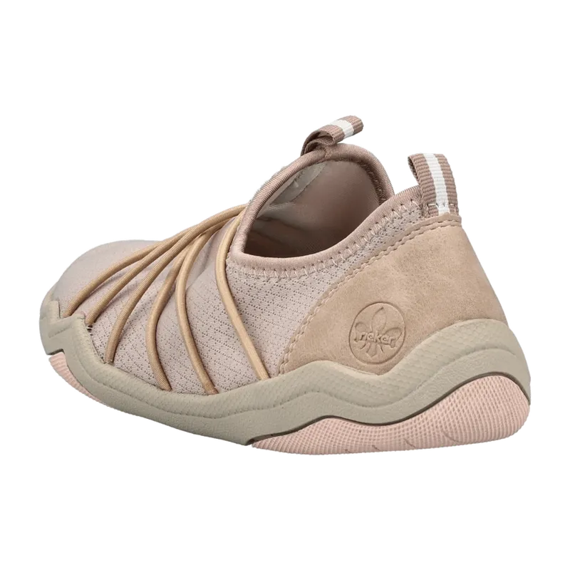 Rieker Rieker FSK Damen Halbschuhe für Damen, rosa, Größe 39 EU, Rosa, – Produktbild 3 von 7