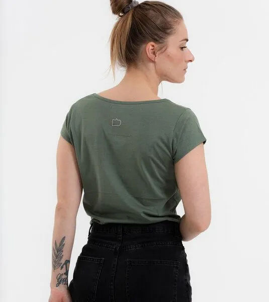Gary Mash GARY MASH Shirt Asheville VEGAN aus Biobaumwolle, Olivgrün, – Produktbild 4 von 4