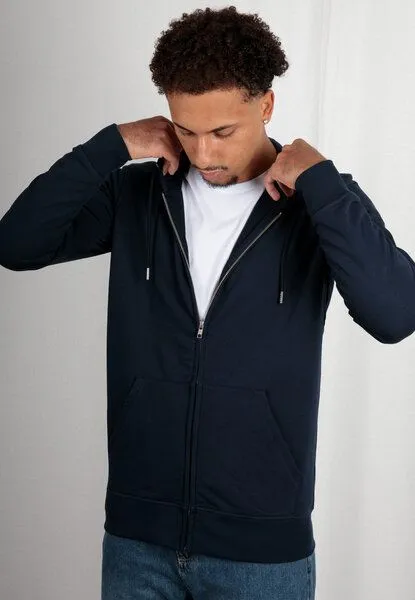 TORLAND TORLAND Basic Zip-Hoodie CONNECTOR, Blau (french navy), – Produktbild 3 von 4