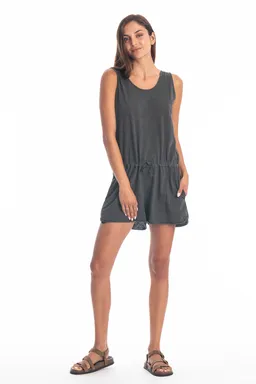 RAVENS VIEW IBIZA RAVENS VIEW IBIZA Damen vegan Jumpsuit Nina Anthrazit – Produktbild 1 von 1