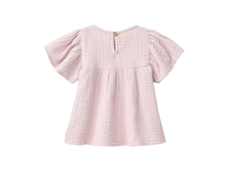 People Wear Organic People Wear Organic Musselin-Bluse blass violett Gr. 74/80, Lila, – Produktbild 2 von 2