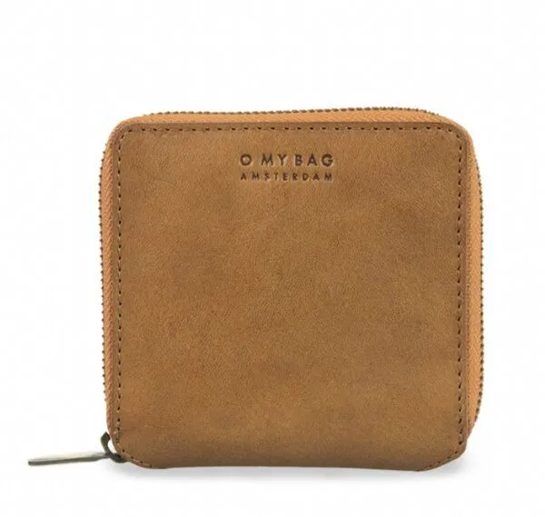 O MY BAG O MY BAG Sonny Square Wallet, Cognac stromboli (braun), – Produktbild 1 von 3