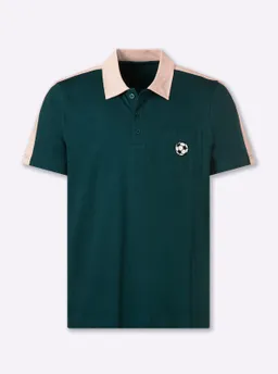 Catamaran Kurzarmshirt petrol-sand – Produktbild 1 von 1