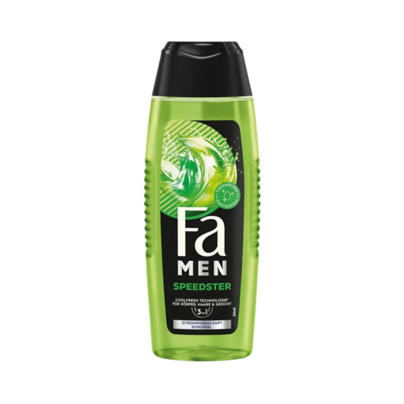Fa Fa MEN Speedster Coolfresh, 3in1 Körper, Haar & Gesicht Duschgel, 400ml – Produktbild 1 von 1