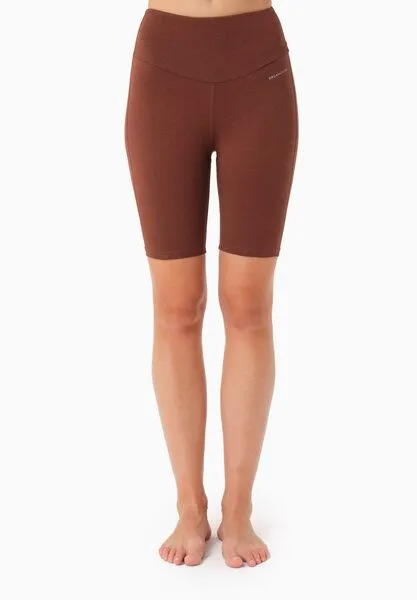 ORGANICATION ORGANICATION LILLY | Biker-Shorts aus Bio-Baumwolle, Coffee brown, – Produktbild 2 von 4
