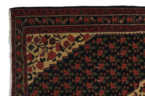 Rugtales Kelim Bidjar „Rugtales“ aus Schurwolle, Schwarz, – Produktbild 4 von 4
