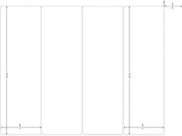 Memo 400 Stck. memo Laser-Rückenschilder 192x61 blanko – Produktbild 1 von 1