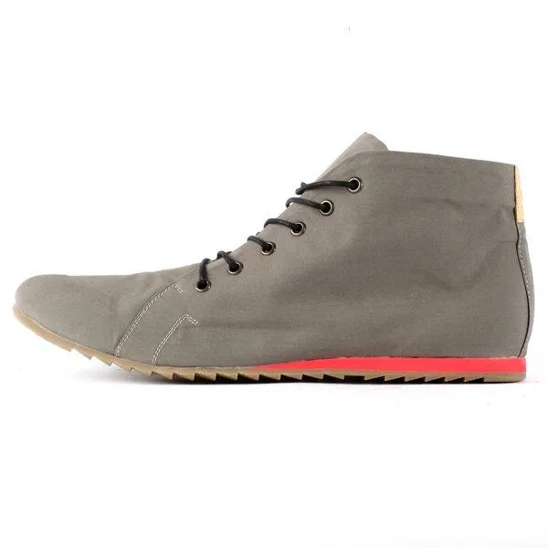 SORBAS SORBAS '66 veganer Sneaker aus Bio-Baumwolle (ungefüttert), Grau, – Produktbild 1 von 4