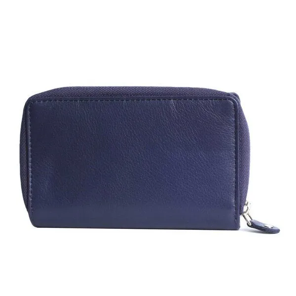 Vargu Vargu Echtleder Geldbörse NILA 1-A, Purple - grey, – Produktbild 4 von 4