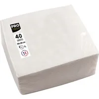 ProNappe 40 ProNappe Servietten 38 x 38 cm, weiß – Produktbild 1 von 1