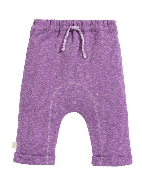 Disana disana Baby 3/4 Strickhose Bio Baumwolle kbA Leinen, Flieder, – Produktbild 1 von 2