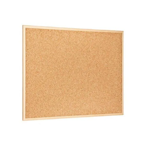Kork-Deko Kork-Deko XL Pinnwand Memoboard aus Kork mit Holzrahmen - 90x60cm – Produktbild 2 von 4