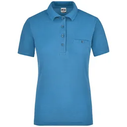 James & Nicholson James & Nicholson Poloshirt mit Brusttasche Damen JN867 – Produktbild 1 von 1