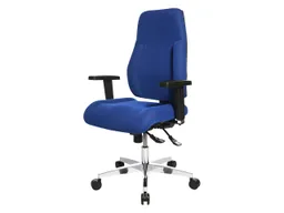 Topstar Topstar Bürodrehstuhl "P91" mit  Armlehnen blau – Produktbild 1 von 1