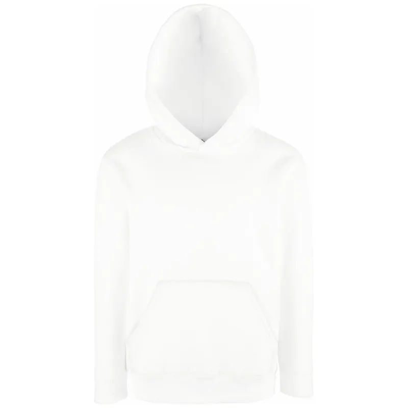 Fruit Of The Loom Fruit of the Loom Cotton Classics-16.2043 Kinder Kapuzen Sweater Gr. 164 white – Produktbild 1 von 1