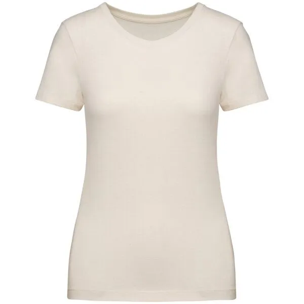 Greenspired Greenspired Umweltfreundliches Damen-T-Shirt 155g/m² XS - XXL, Naturweiss, – Produktbild 1 von 1