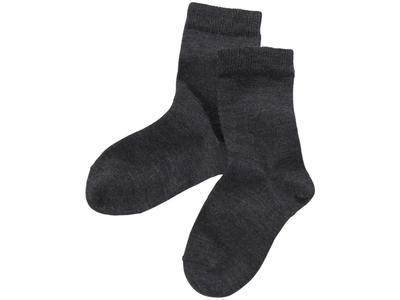 grödo Kindersocke anthrazit-meliert Gr.5-6, Grau, – Produktbild 1 von 1