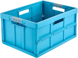 Keeeper keeeper Profi-Klappbox mit Softgriffen "Eco Benno" 53,5 x 37,5 x 27,5 cm, 45 l, sky blue – Produktbild 1 von 1