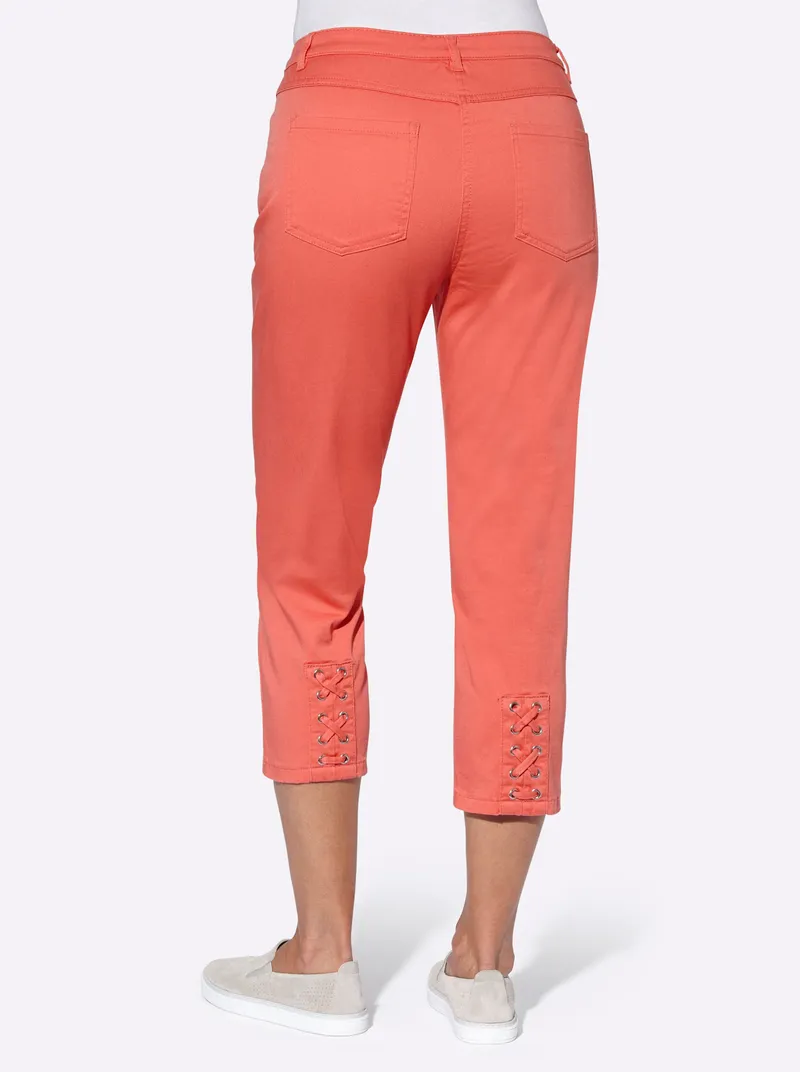 Witt 3/4-Jeans koralle, Koralle, – Produktbild 1 von 3