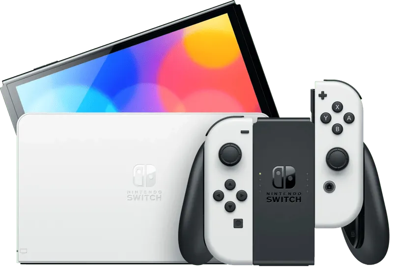 Nintendo Nintendo Switch (OLED-Modell) weiß, Weiß, – Produktbild 1 von 3