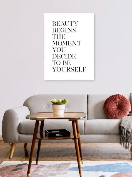Photocircle Photocircle Poster / Leinwandbild - Be Yourself No3 – Produktbild 2 von 4