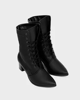 BOHEMA BOHEMA Damen vegan Hohe Stiefel Schwarz – Produktbild 1 von 1