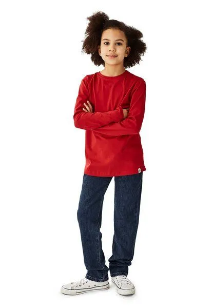 Band of Rascals Band of Rascals Basic Longsleeve, Red, – Produktbild 3 von 4